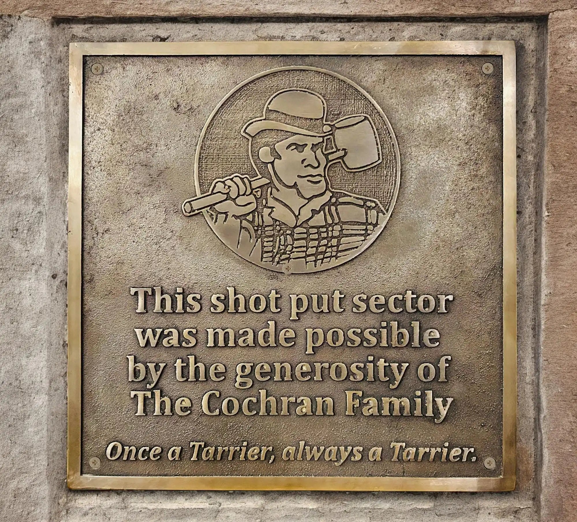 Custom Bronze Plaque – Bronze donor plaques