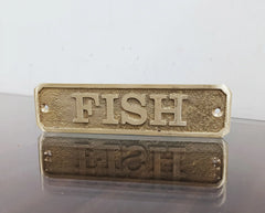 Brass Plaques - Brass Door Sign with Custom Text , Name Plates, Vintage Brass Sign