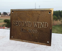 Bronze Address Plaques Custom
