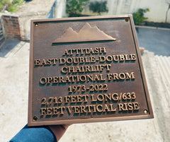 Personalized Memorial plaques - bronze custom plaque