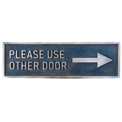 Please use other Door Sign - Directional plaques