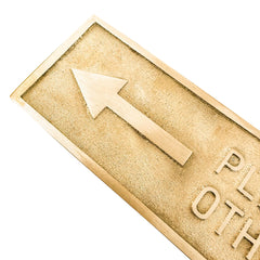 Please use other Door Sign - Directional plaques