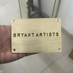 Brass Plaques with Custom Engraving - Custom Engraved Brass Plaques