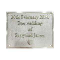 Custom Brass Plaques – Personalized Engraved Signs