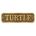 Brass Plaques - Brass Door Sign with Custom Text , Name Plates, Vintage Brass Sign