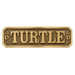Brass Plaques - Brass Door Sign with Custom Text , Name Plates, Vintage Brass Sign
