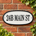 Personalized Address Sign – Custom Cast Bronze House Number Plaque