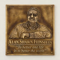 Custom Cast Bronze Memorial Plaque with 3D Photo Relief – Personalized Bronze Portrait Plaque