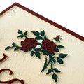 Brass Entryway Wall Decor - Timeless Welcome Plaque - Vintage Style 