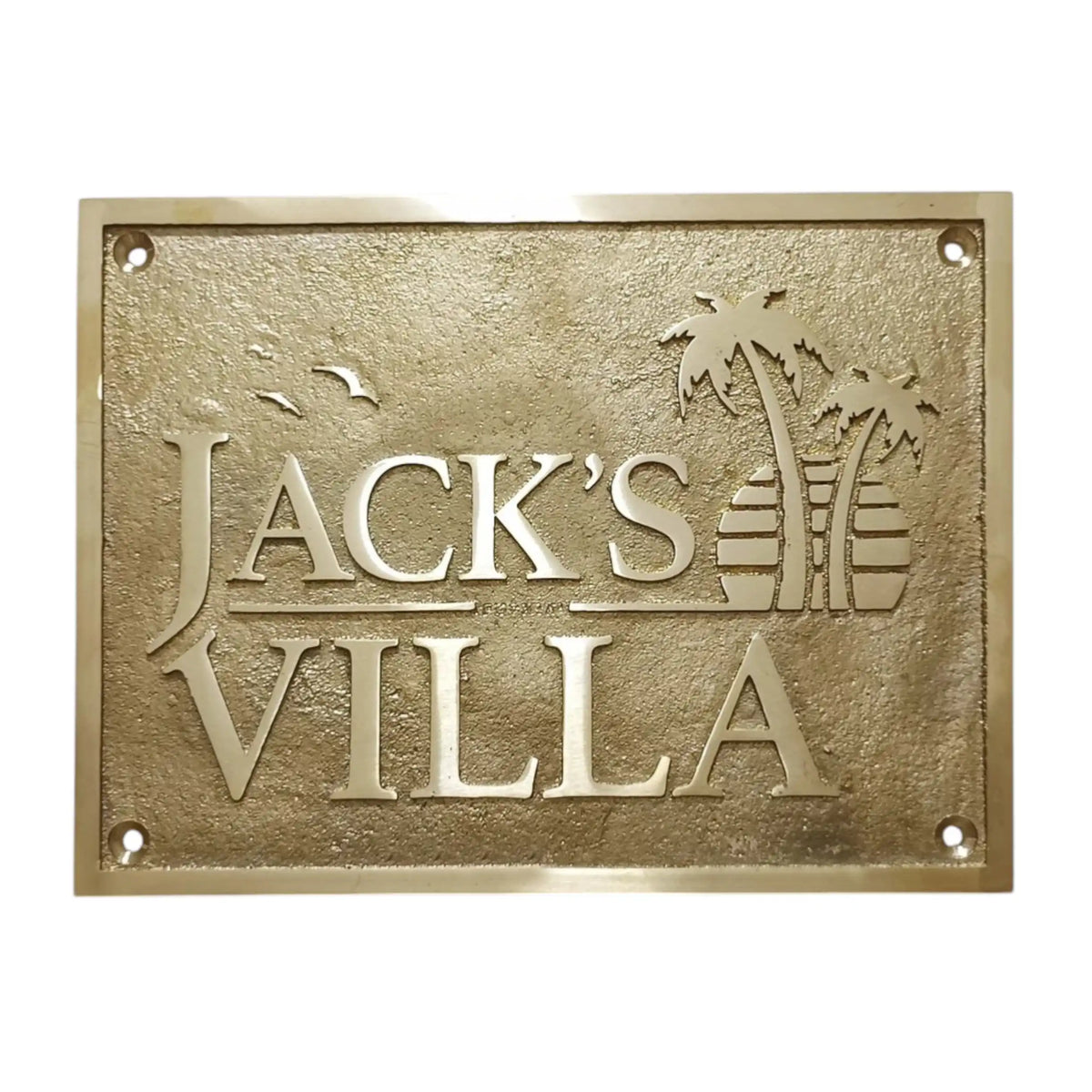 Personalized Name Plates - Custom Bronze & Brass Signs