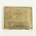 Custom Brass Plaques – Cast Brass Name Plates