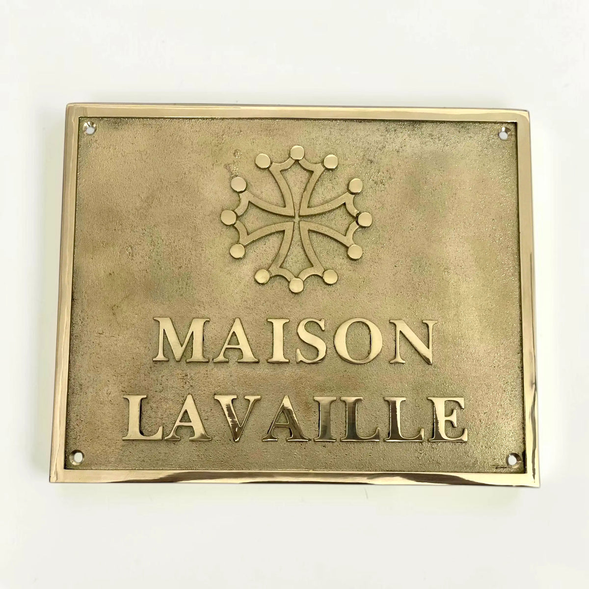 Custom Brass Plaques – Cast Brass Name Plates