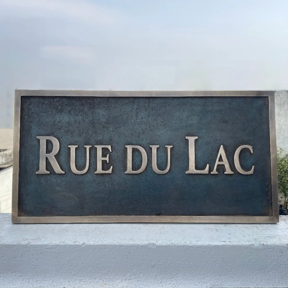 Personalized Name Plates - Custom Bronze & Brass Signs