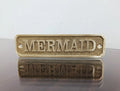 Brass Door Sign with Custom Text , Name Plates, Vintage Brass Sign