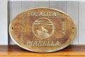 Custom Circular Bronze Address Signs