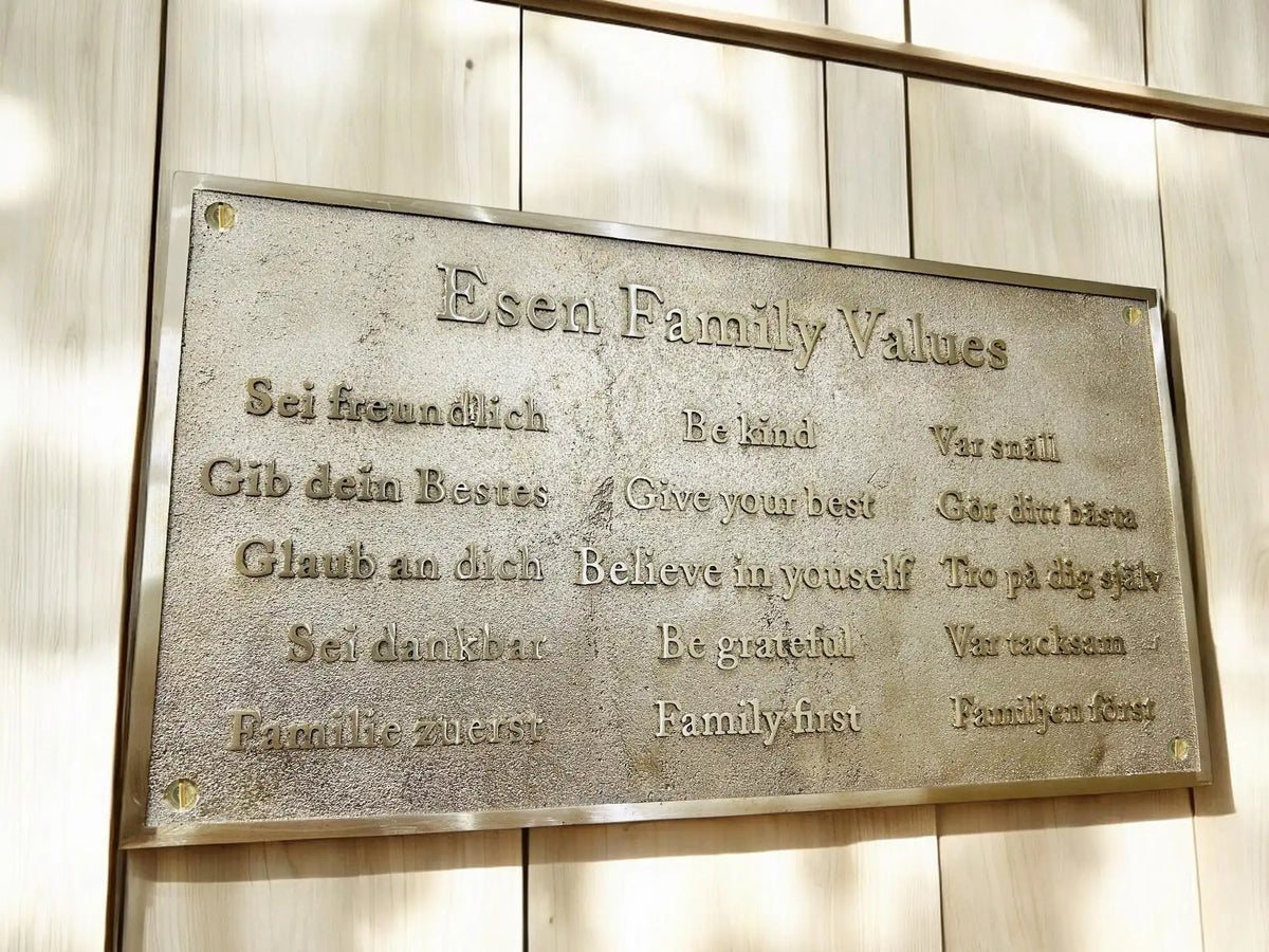 Custom Engraved Solid Brass Address Plaques