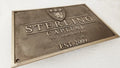Custom Family Crest bronze Plaque