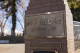 Custom Home Address Plaques  Bronze