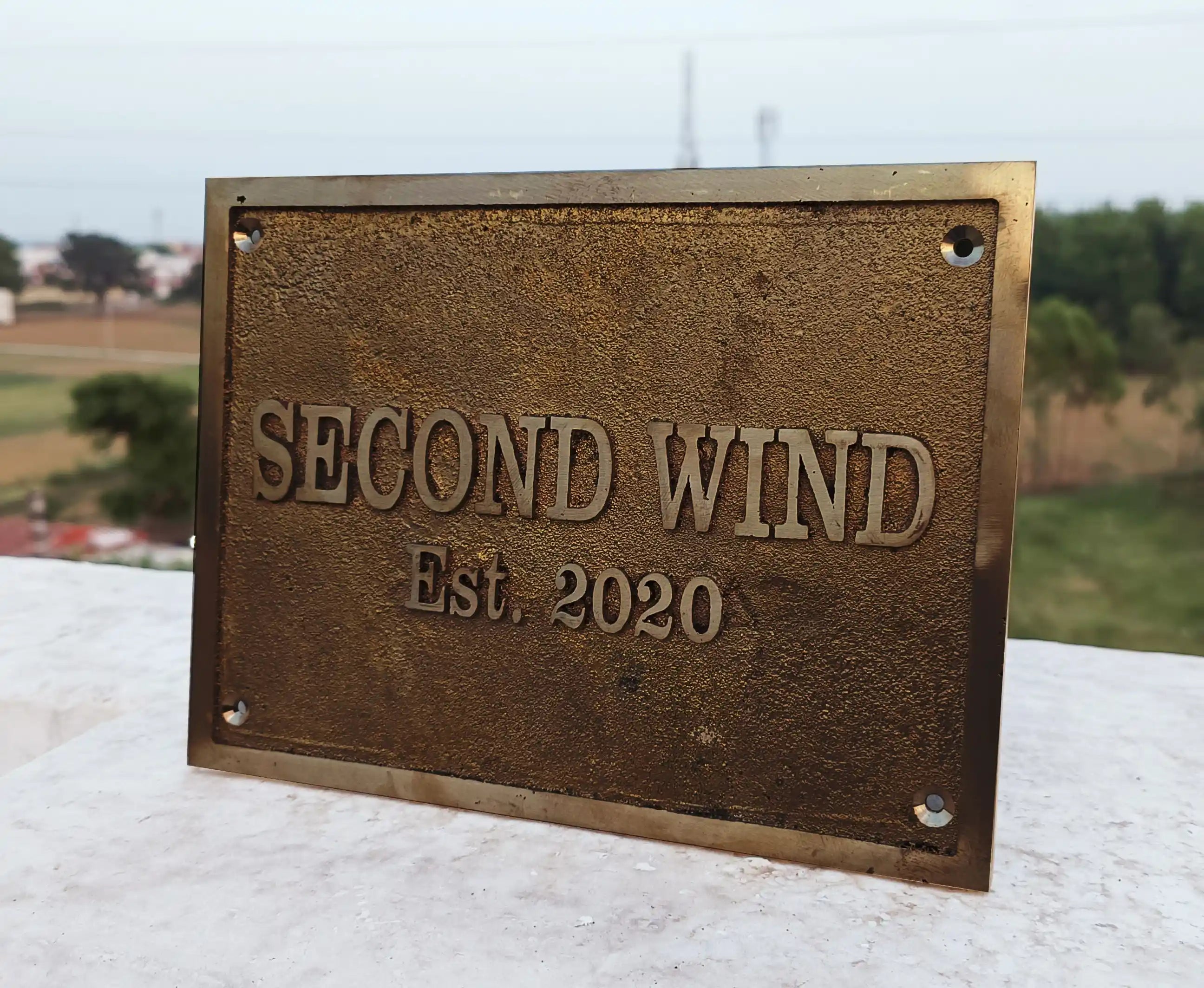  Bronze Address Plaques Custom
