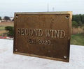  Bronze Address Plaques Custom
