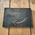 Custom Brass Name Plates – Personalized Brass Plaques