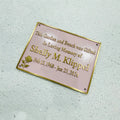 Custom Color Cast Bronze & Brass Plaques – Personalized Metal Signs