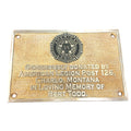 Custom Brass Plaques – Personalized Engraved Signs