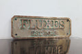Personalized bronze establish signs - Green patina custom plaque