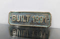 Personalized bronze establish signs - Green patina custom plaque