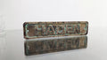 Personalized bronze establish signs - Green patina custom plaque