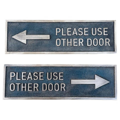 Please use other Door Sign - Directional plaques