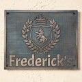 Custom Bronze Plaques with Family Crest, Logo or Design - Address plaques