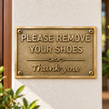 Brass Door Plaques - Enhance Your Entryway