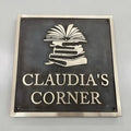 Custom Bronze Plaques with Family Crest, Logo or Design - Address plaques
