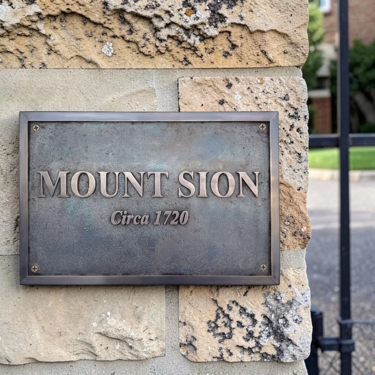 Bronze Plaques for Building - Made-to-Order Bronze Plaques -
