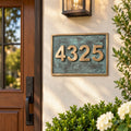 Bronze Address Plaque | Custom Cast Bronze Sign