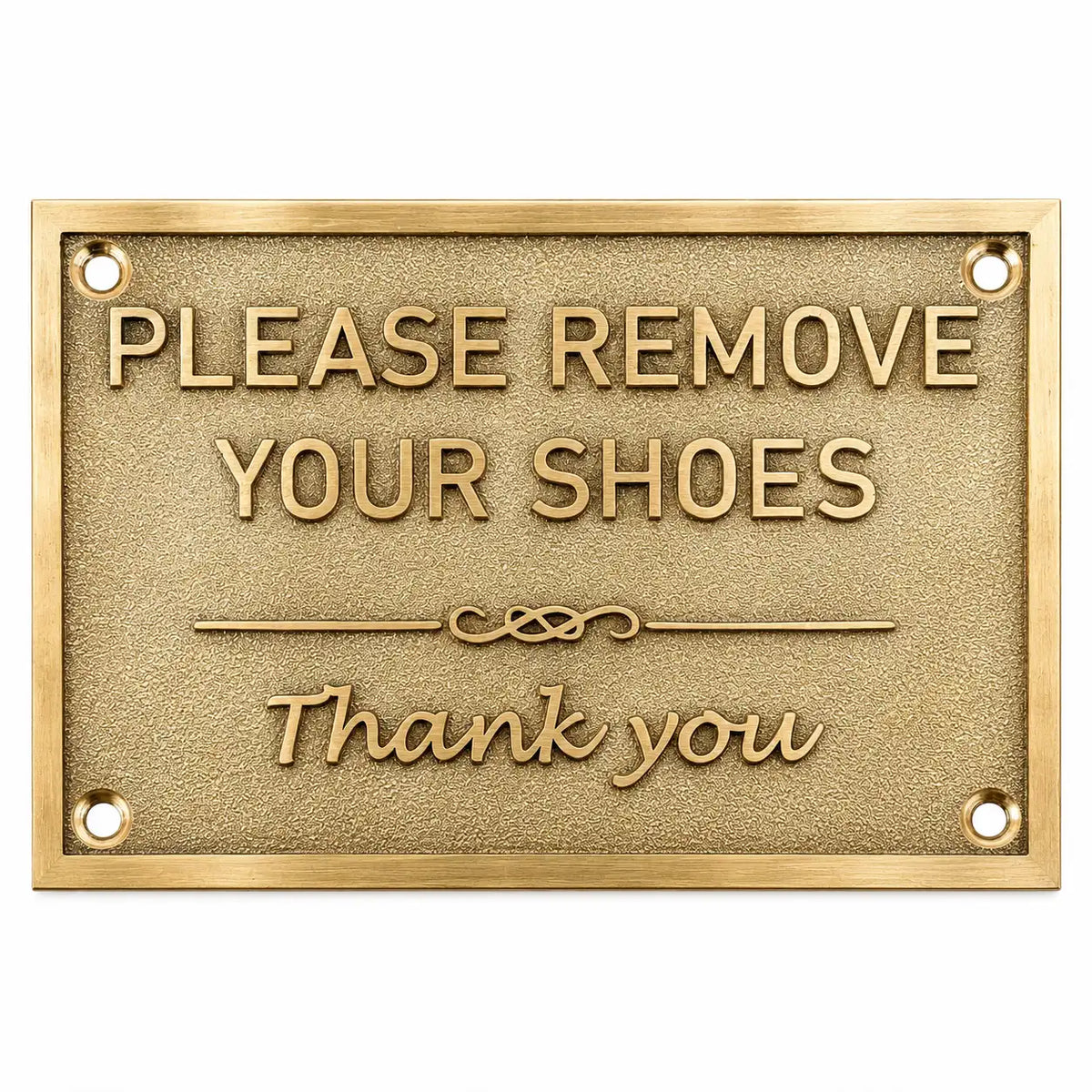 Brass Door Plaques - Enhance Your Entryway