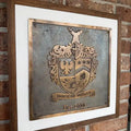 Custom Bronze Plaques with Family Crest, Logo or Design - Address plaques