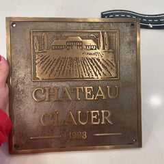 Architectural Brass Plaques for Buildings and Homes