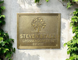 Custom Brass Name Plates - Personalized Brass Plaques