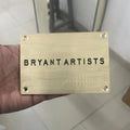 Brass Plaques with Custom Engraving  - Custom Engraved Brass Plaques