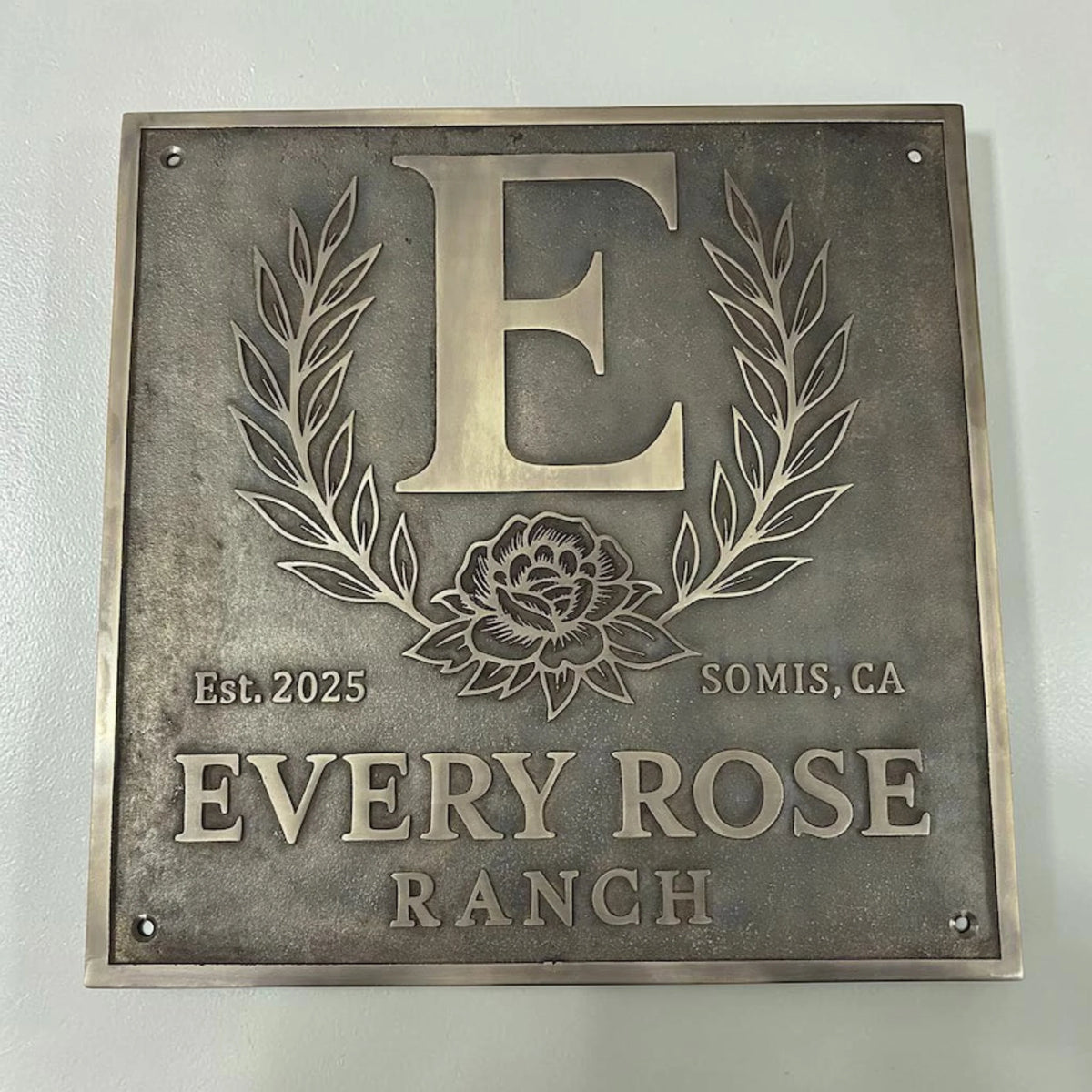 Custom Engraved & Cast Bronze & Brass Plaques