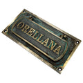 Mail slot for door with mounting hardware and screws included