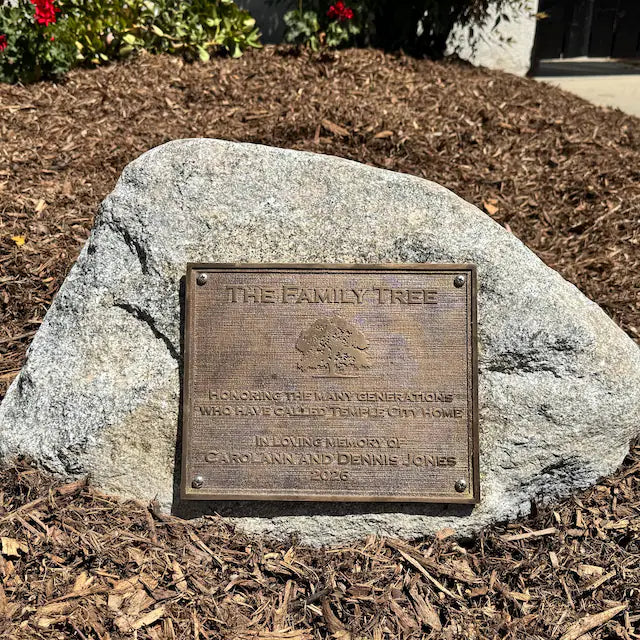 Bronze Memorial Plaques for Graves – Personalized Memorial Signs